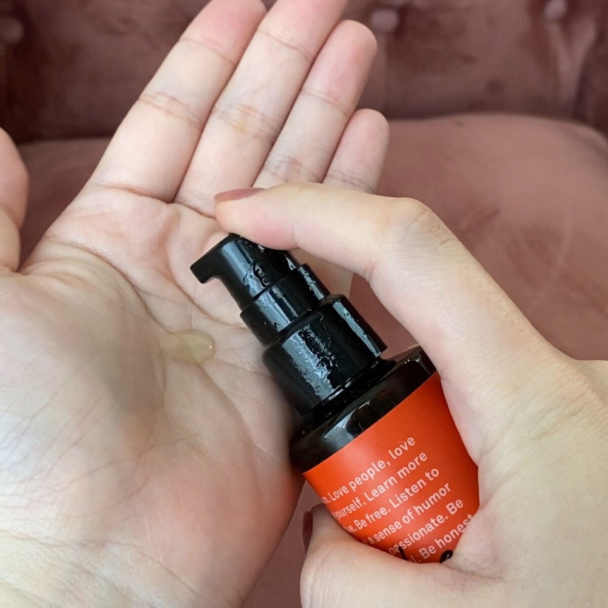 バリアオイル/&be/フェイスオイルを使ったクチコミ(2枚目)