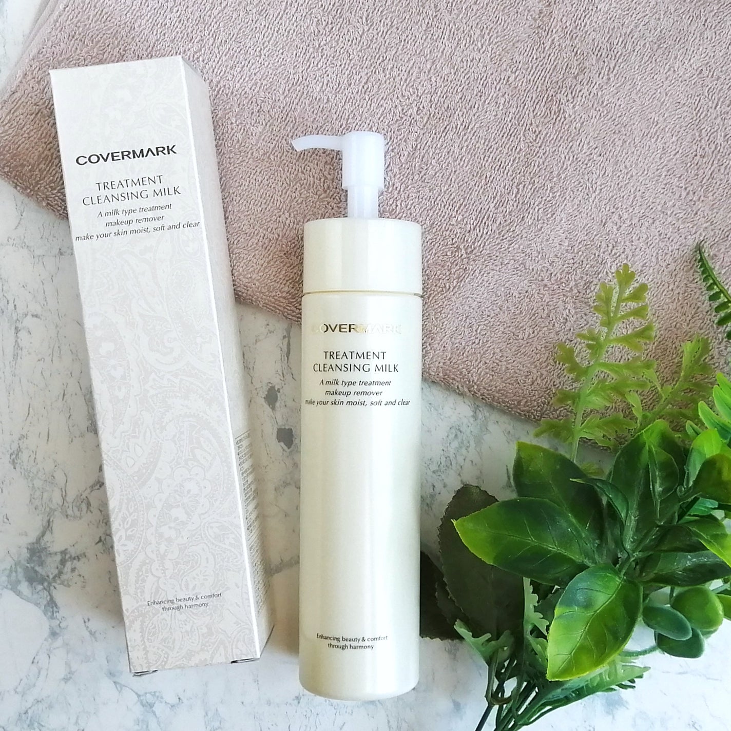 トリートメント クレンジング ミルク/COVERMARK/ミルククレンジングを使ったクチコミ(1枚目)