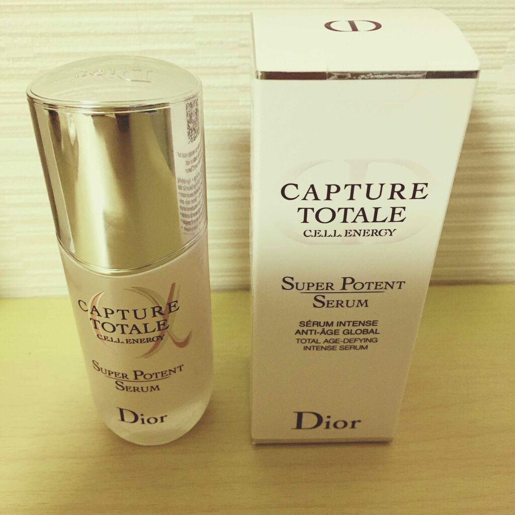 【旧】カプチュール トータル セル ENGY スーパー セラム/Dior/美容液を使ったクチコミ（1枚目）