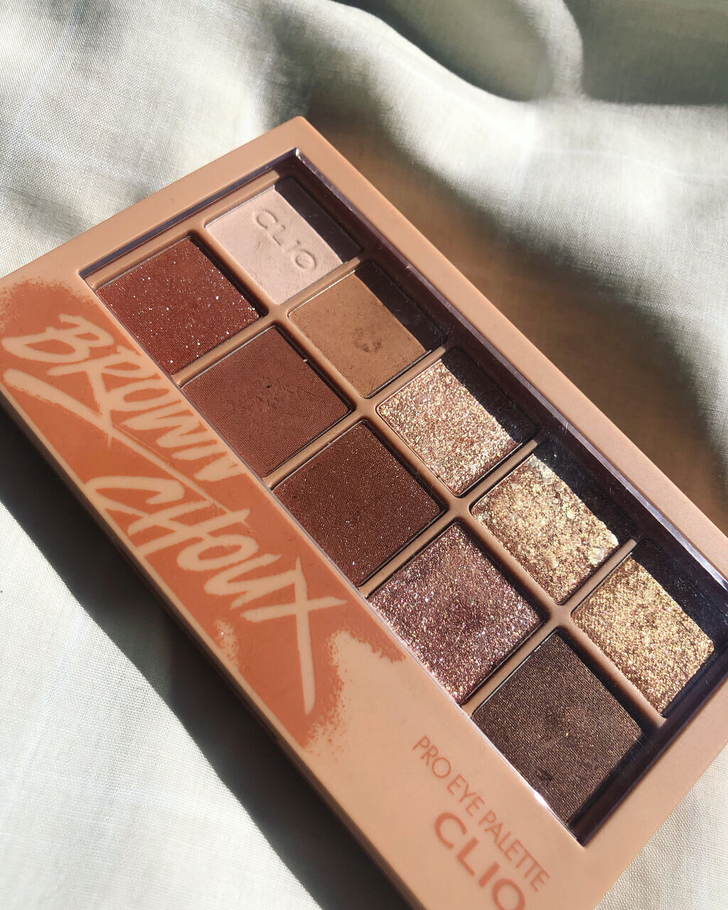 プロ アイ パレット/CLIO/アイシャドウパレットを使ったクチコミ（1枚目）