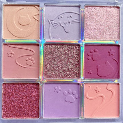 クォーツ 9色アイシャドウパレット(ドリームランドアイシャドウ)/ZEESEA/アイシャドウパレットを使ったクチコミ(5枚目)