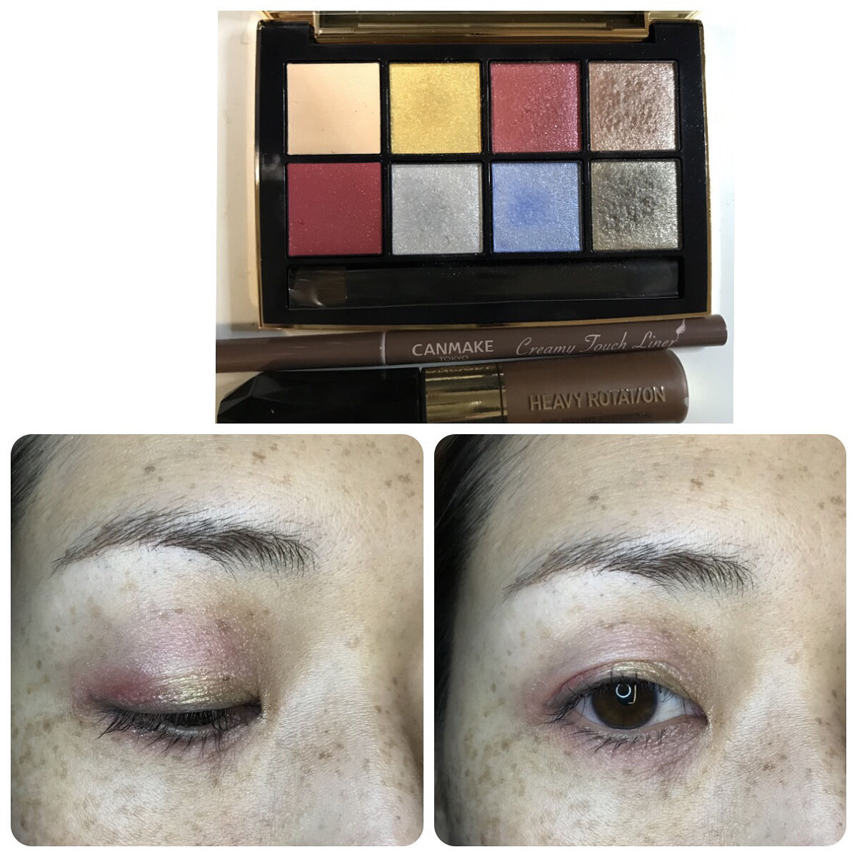 アイカラーパレット リミテッドコレクションa/Amplitude/アイシャドウパレットを使ったクチコミ（1枚目）