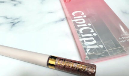グリッターイルミネーションライナー/CipiCipi/リキッドアイライナーを使ったクチコミ(1枚目)