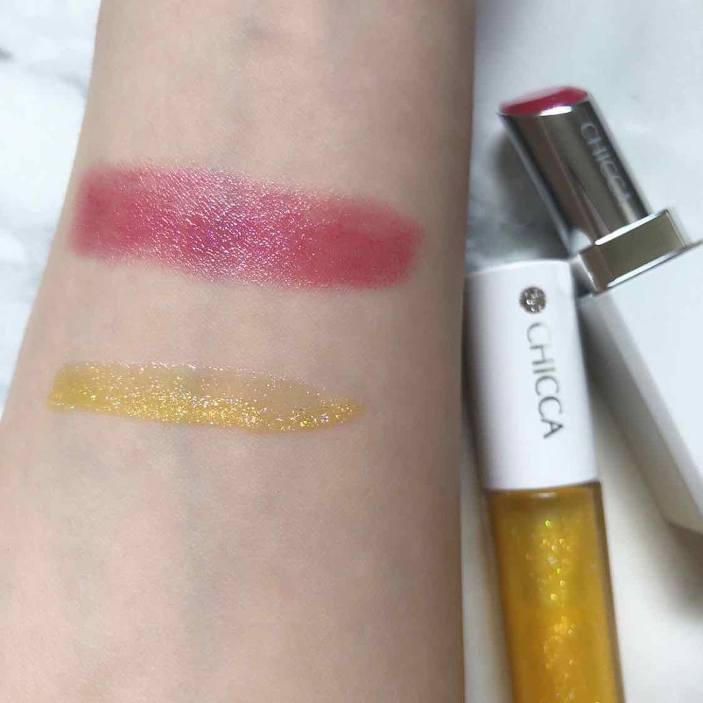 メスメリック リップスティック/CHICCA/口紅を使ったクチコミ(2枚目)