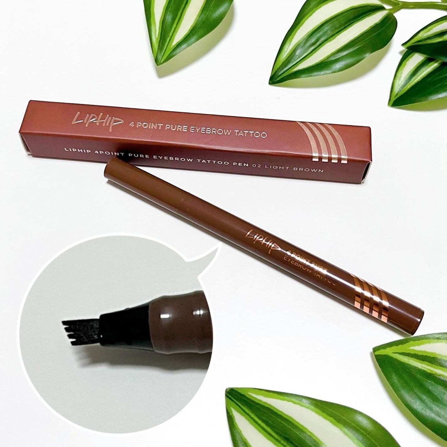 フォークアイブロウティント/LIPHIP(リップヒップ)/眉ティントを使ったクチコミ(1枚目)
