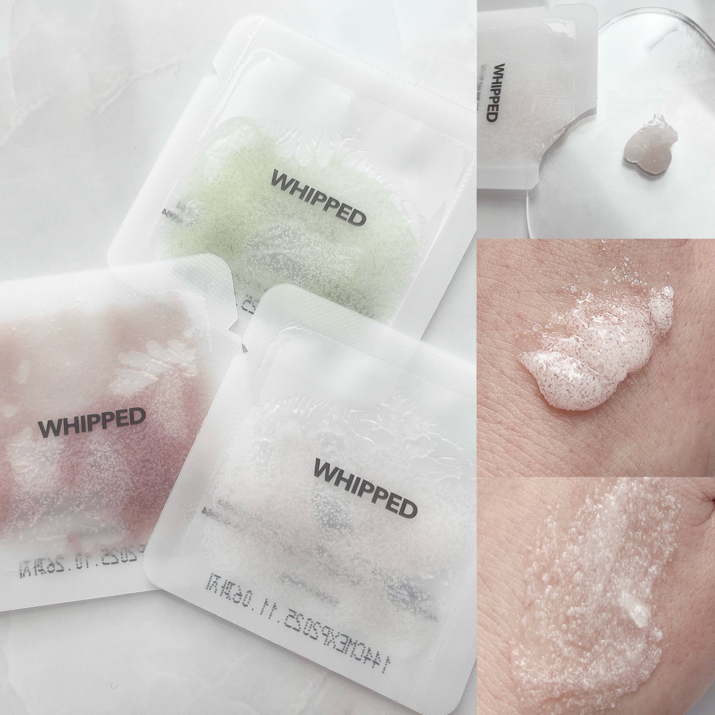 ホイップドヴィーガンパッククレンザーディスカバリーキット/WHIPPED/スキンケアキットを使ったクチコミ(3枚目)