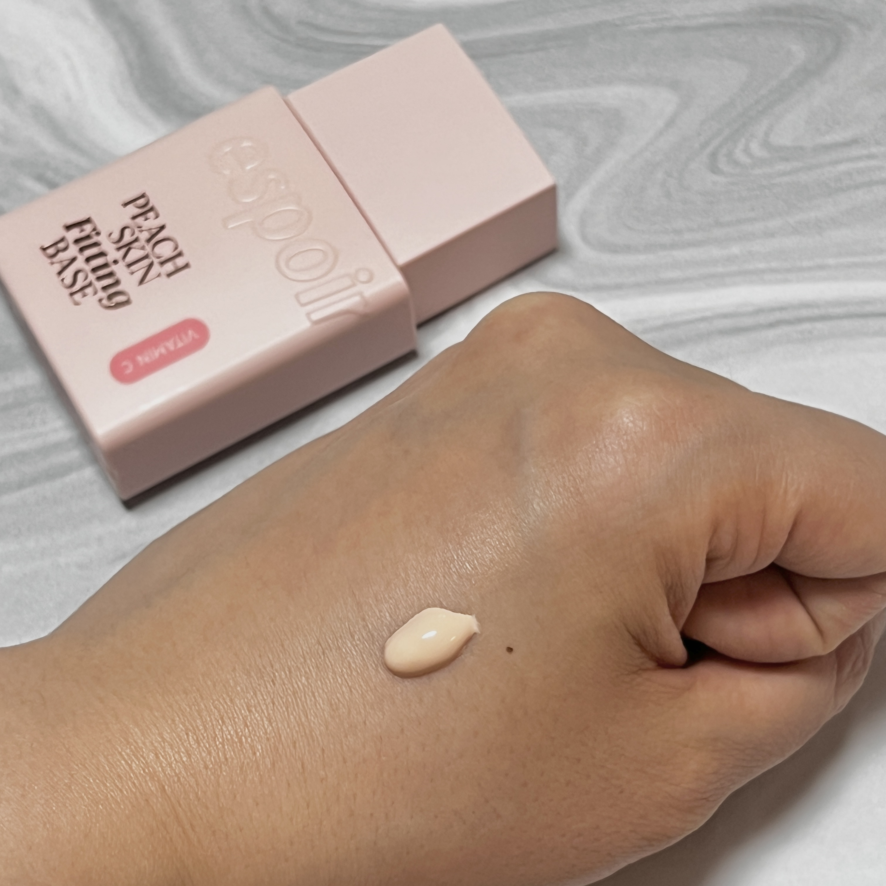 ピーチスキンフィッティングベース オールニュー SPF50 PA++++/espoir/化粧下地を使ったクチコミ（3枚目）