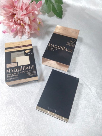 ドラマティックパウダリー EX/マキアージュ/パウダーファンデーションを使ったクチコミ(1枚目)