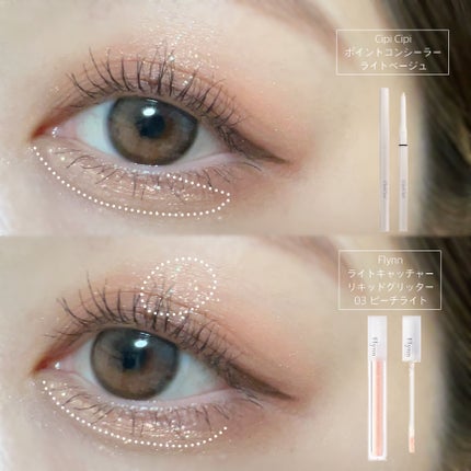 インザミラーアイパレット/Ririmew/アイシャドウパレットを使ったクチコミ(3枚目)