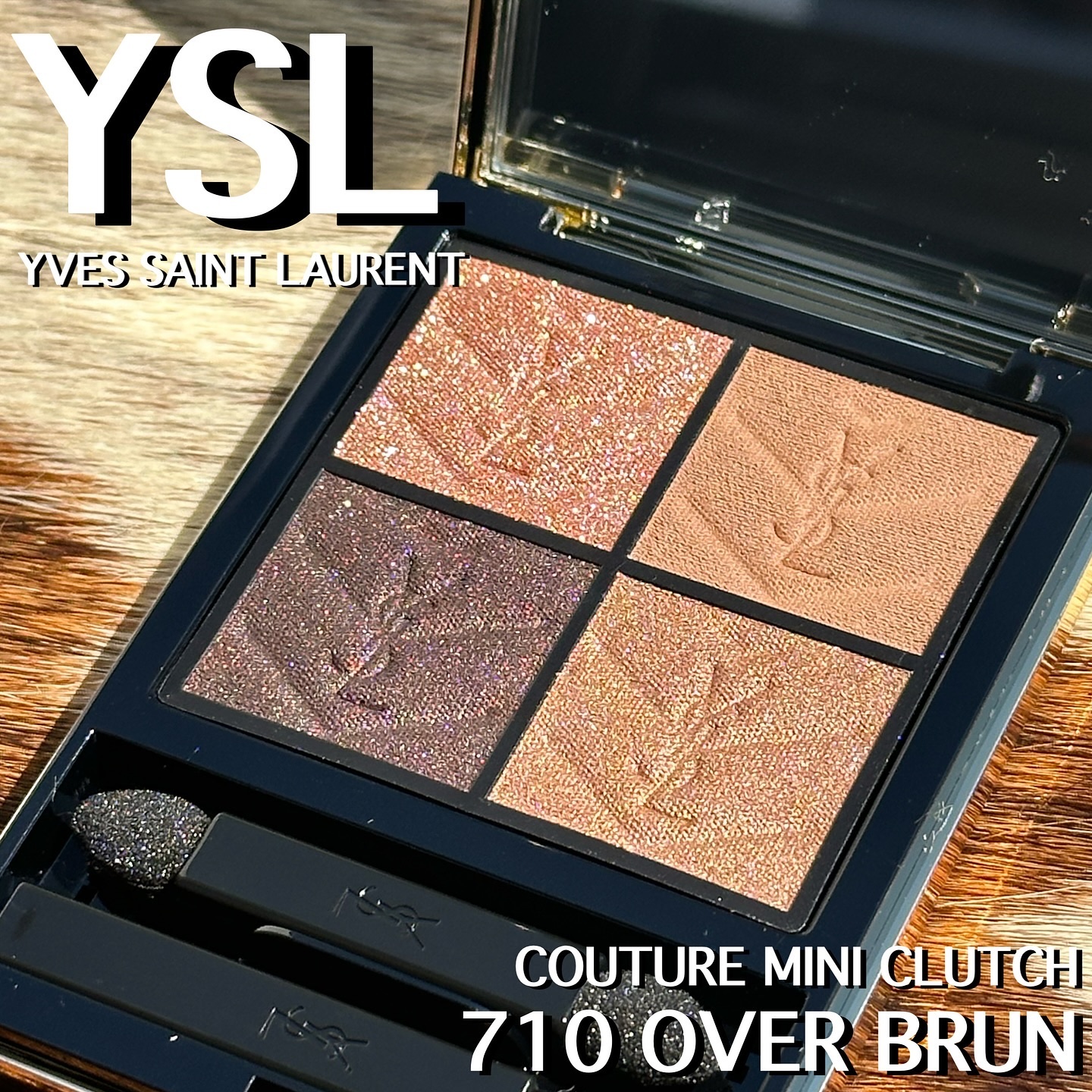 クチュール ミニ クラッチ #710​ オーバー ブラン​/YVES SAINT LAURENT BEAUTE/アイシャドウパレットを使ったクチコミ（2枚目）