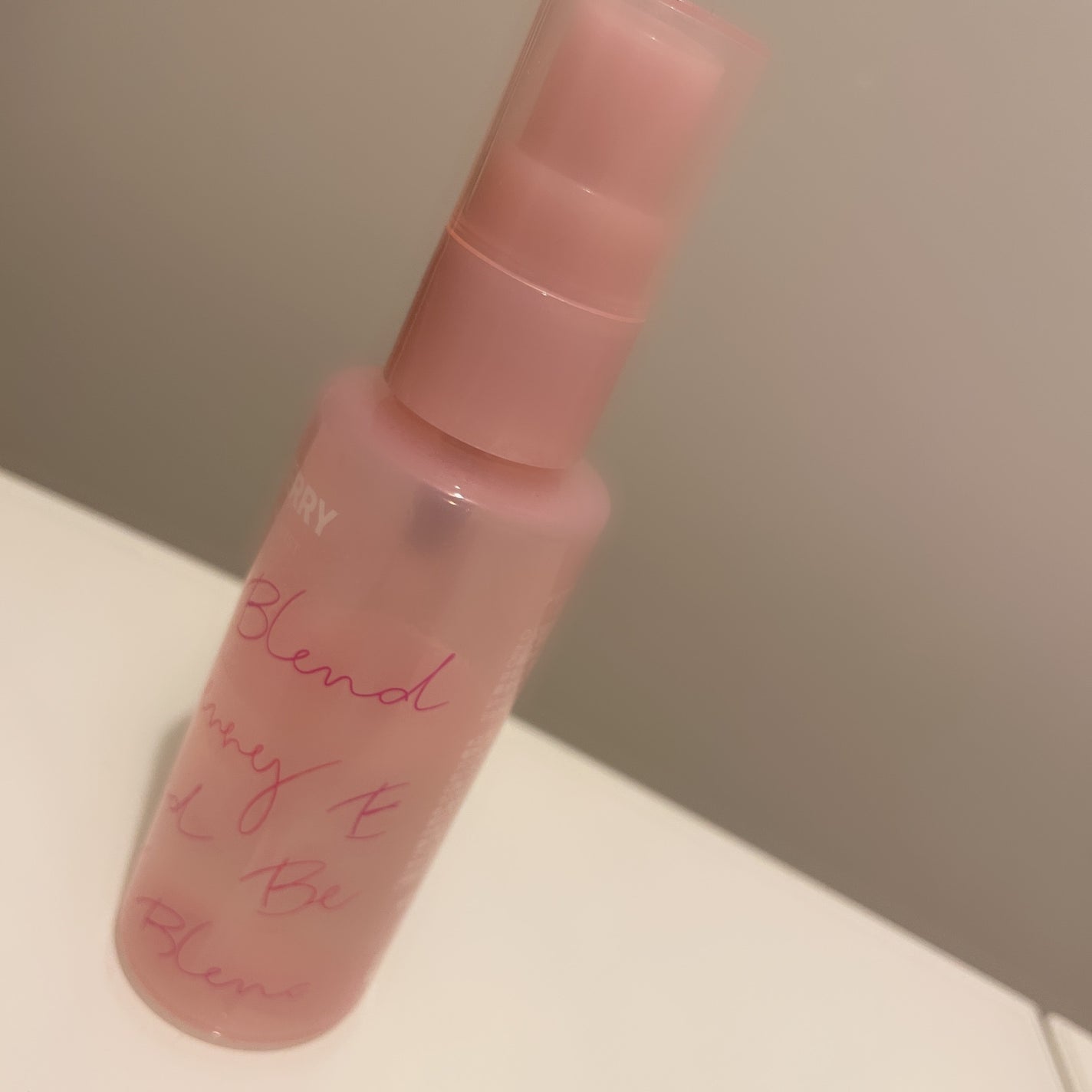 メイクアップ キーピング ミスト/BLEND BERRY/フィックスミストを使ったクチコミ(1枚目)