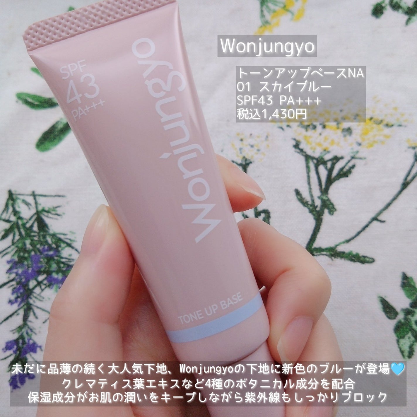 ウォンジョンヨ トーンアップベース NA/Wonjungyo/化粧下地を使ったクチコミ(2枚目)