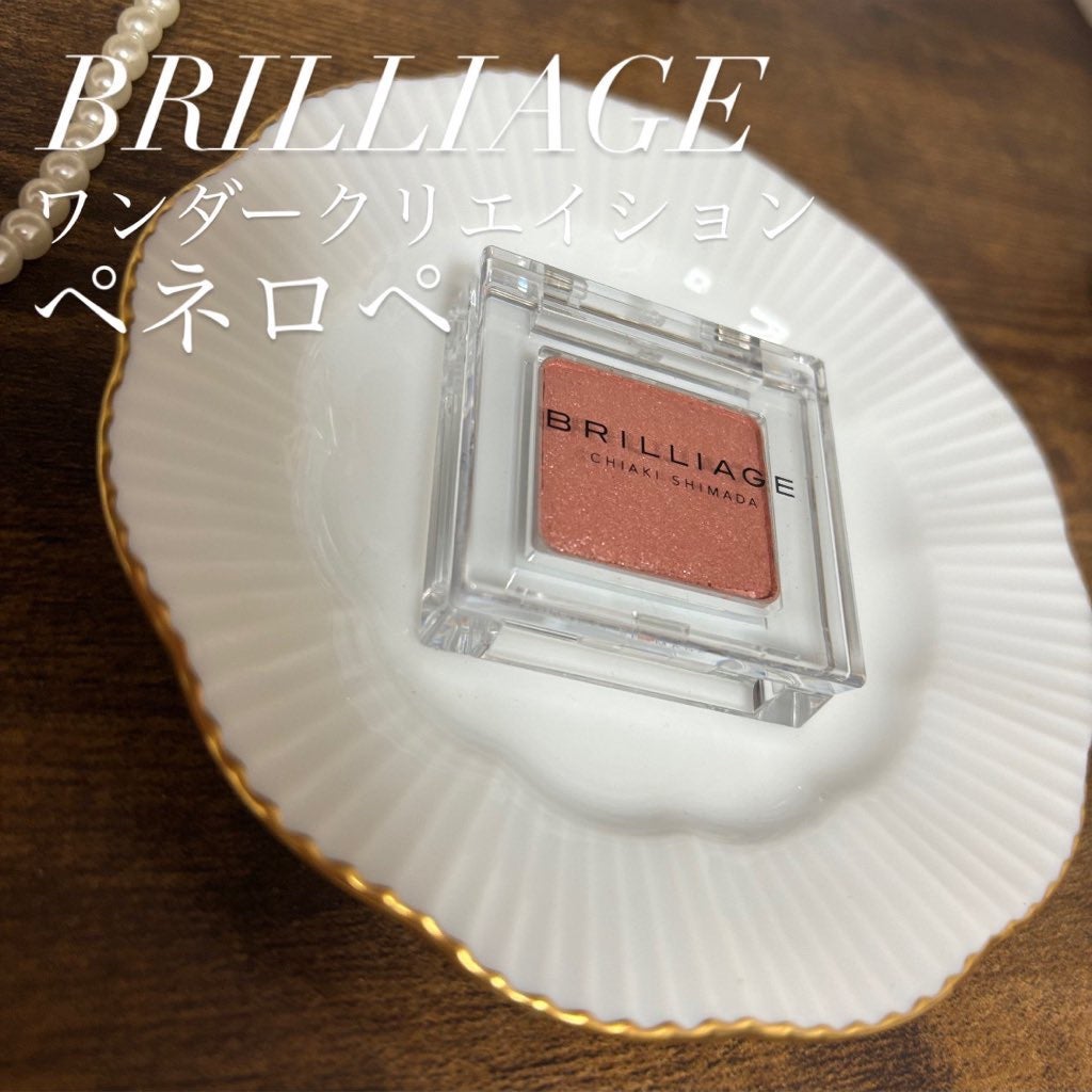 ワンダークリエイション /ブリリアージュ/単色アイシャドウを使ったクチコミ(1枚目)
