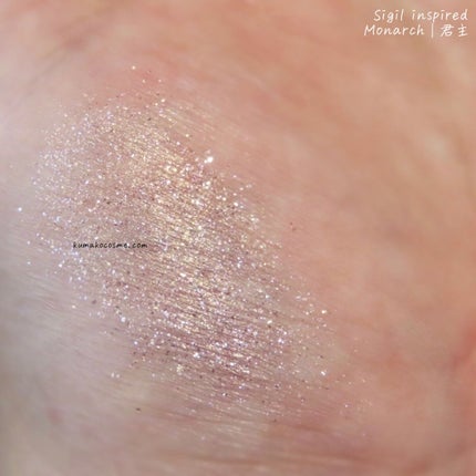 Sigil Inspired Magic Eyeshadows/SIGIL inspired/単色アイシャドウを使ったクチコミ(3枚目)