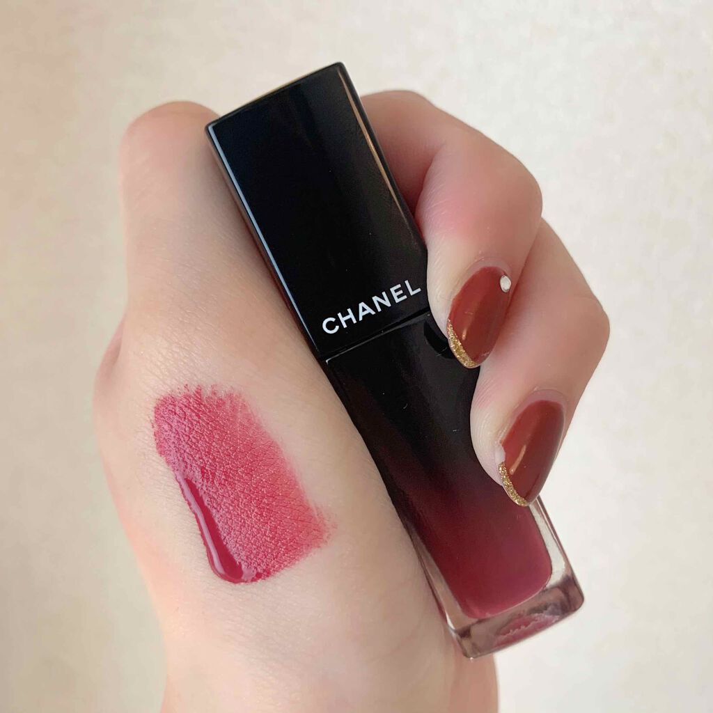 ルージュ アリュール ラック/CHANEL/口紅を使ったクチコミ(2枚目)