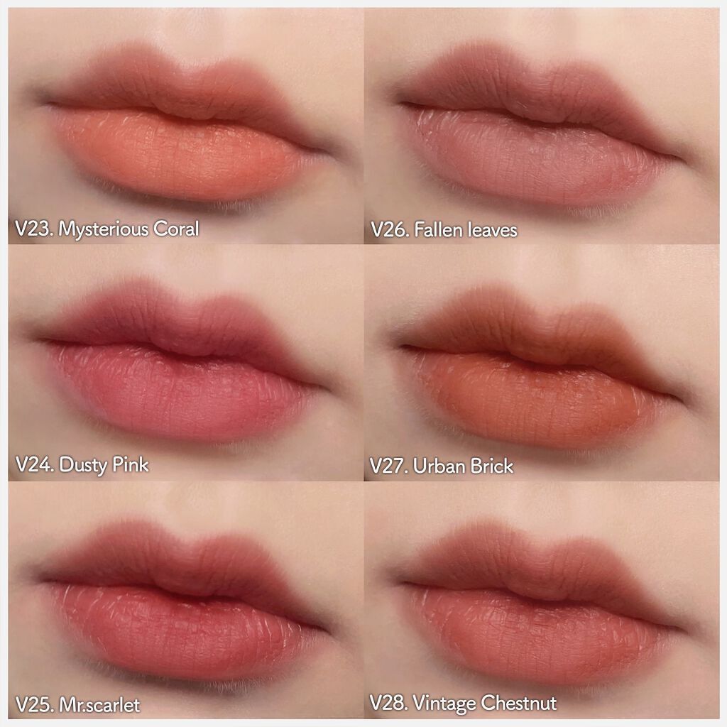 ノワール イン ザ ベルベットティント/MERZY/リップティントを使ったクチコミ(3枚目)