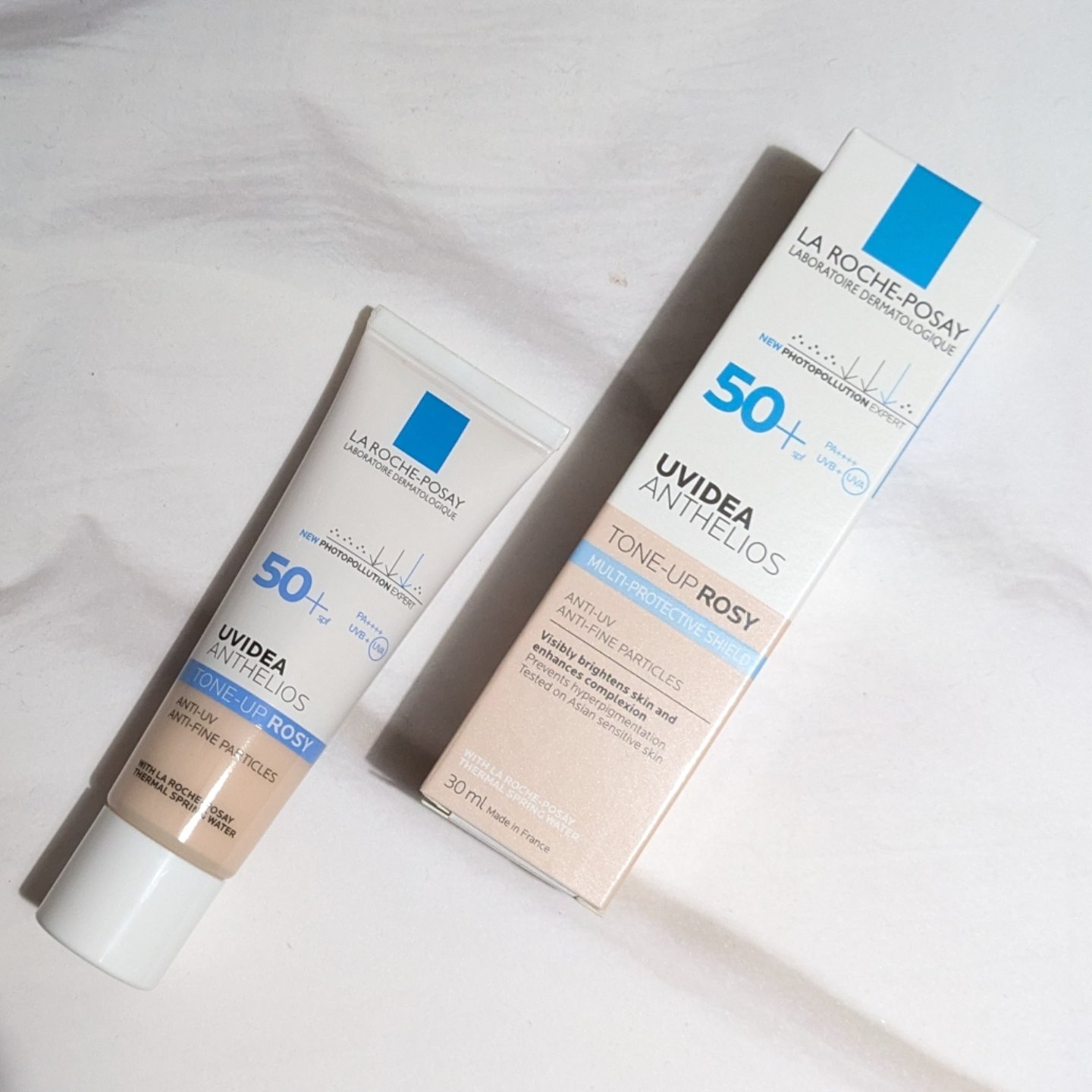 UVイデア XL プロテクショントーンアップ ローズ/ラ ロッシュ ポゼ/日焼け止めクリームを使ったクチコミ（1枚目）