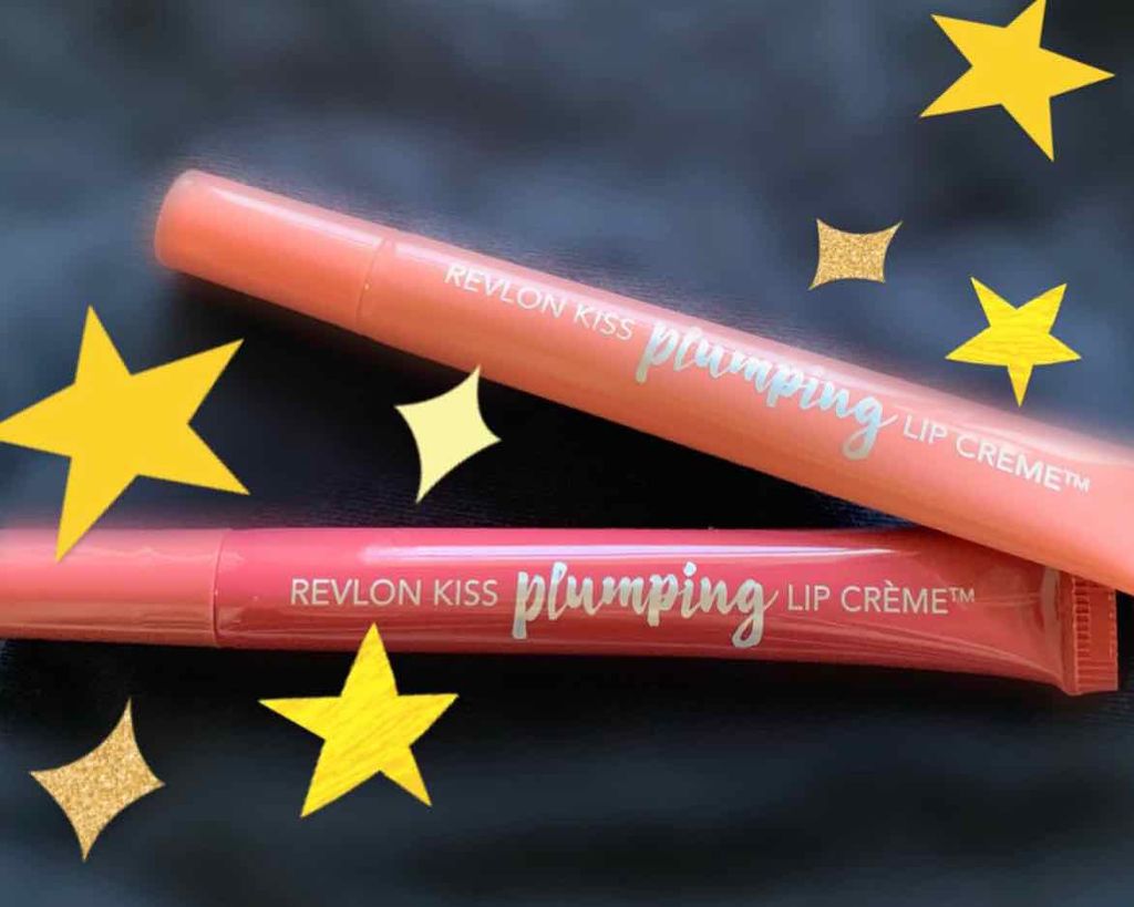 キス プランピング リップ クリーム 505 アプリコットシルク（限定色）/REVLON/リップクリームを使ったクチコミ（1枚目）