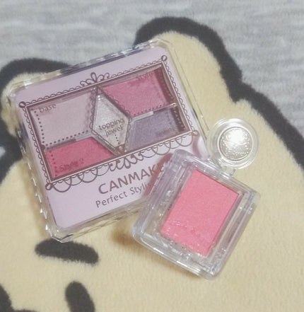 【旧品】パーフェクトスタイリストアイズ/キャンメイク/アイシャドウパレットを使ったクチコミ(1枚目)