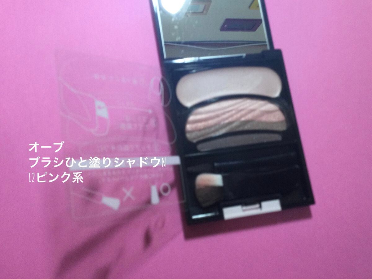 ブラシひと塗りシャドウN/オーブ/アイシャドウパレットを使ったクチコミ(2枚目)
