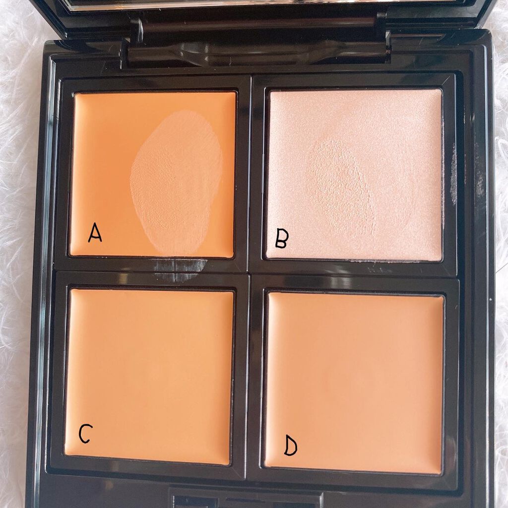 スキンリフレクト　フレッシュ コンシーラー/ADDICTION/パレットコンシーラーを使ったクチコミ（2枚目）