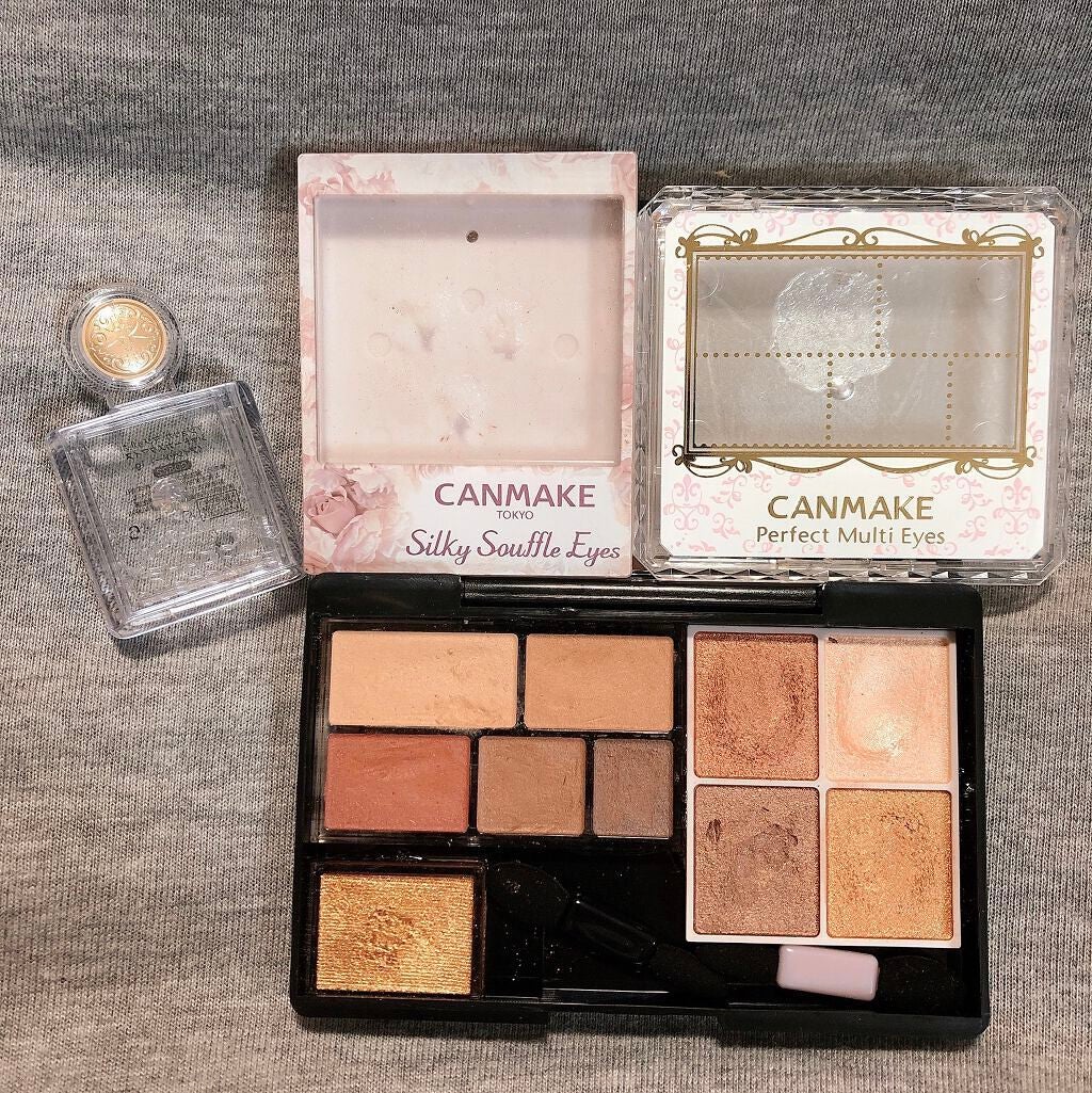 パーフェクトマルチアイズ/キャンメイク/アイシャドウパレットを使ったクチコミ(3枚目)