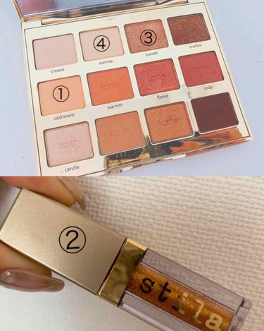 Tartelette Toasted Eyeshadow Palette/tarte/パウダーアイシャドウを使ったクチコミ（2枚目）