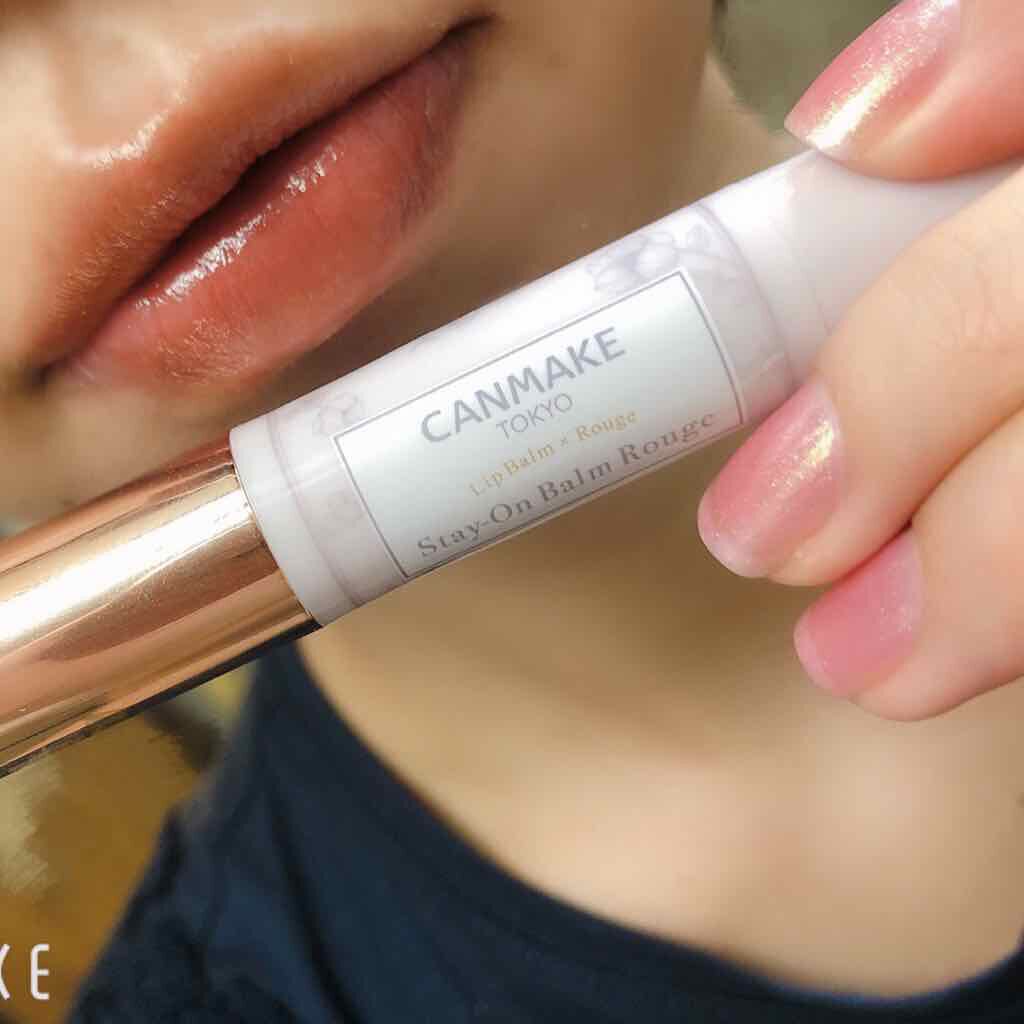 ステイオンバームルージュ/キャンメイク/口紅を使ったクチコミ(3枚目)
