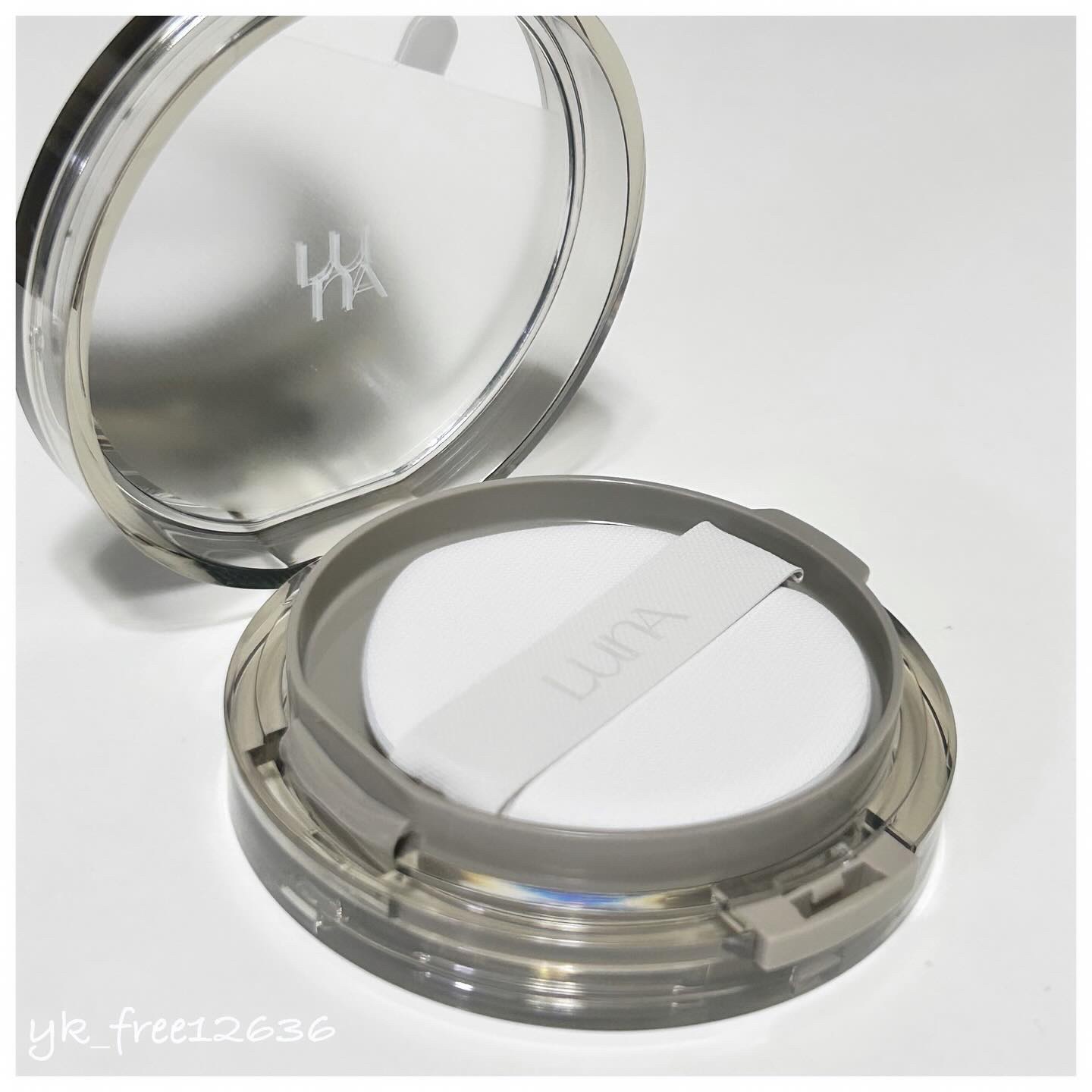 ブラーカバークッション/LUNA/クッションファンデーションを使ったクチコミ（3枚目）