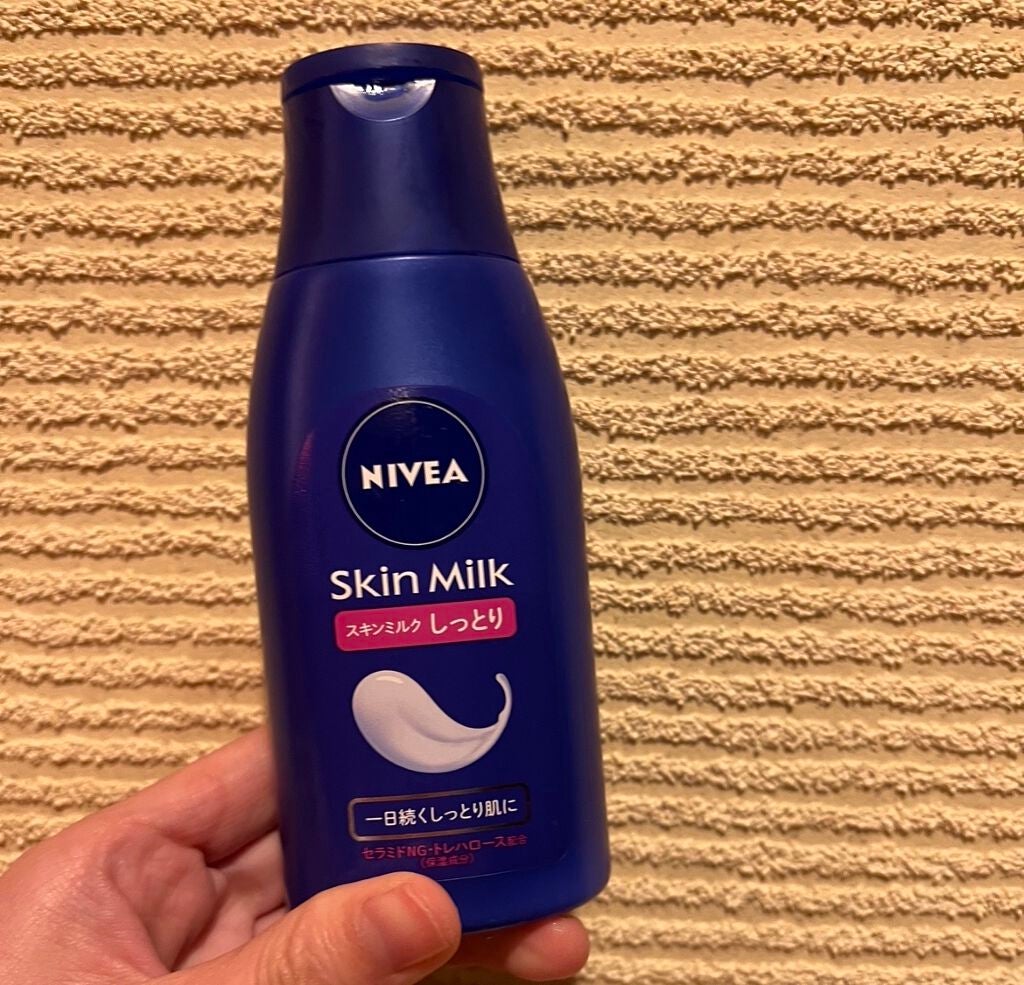 スキンミルク(しっとり)/ニベア/ボディミルクを使ったクチコミ(1枚目)