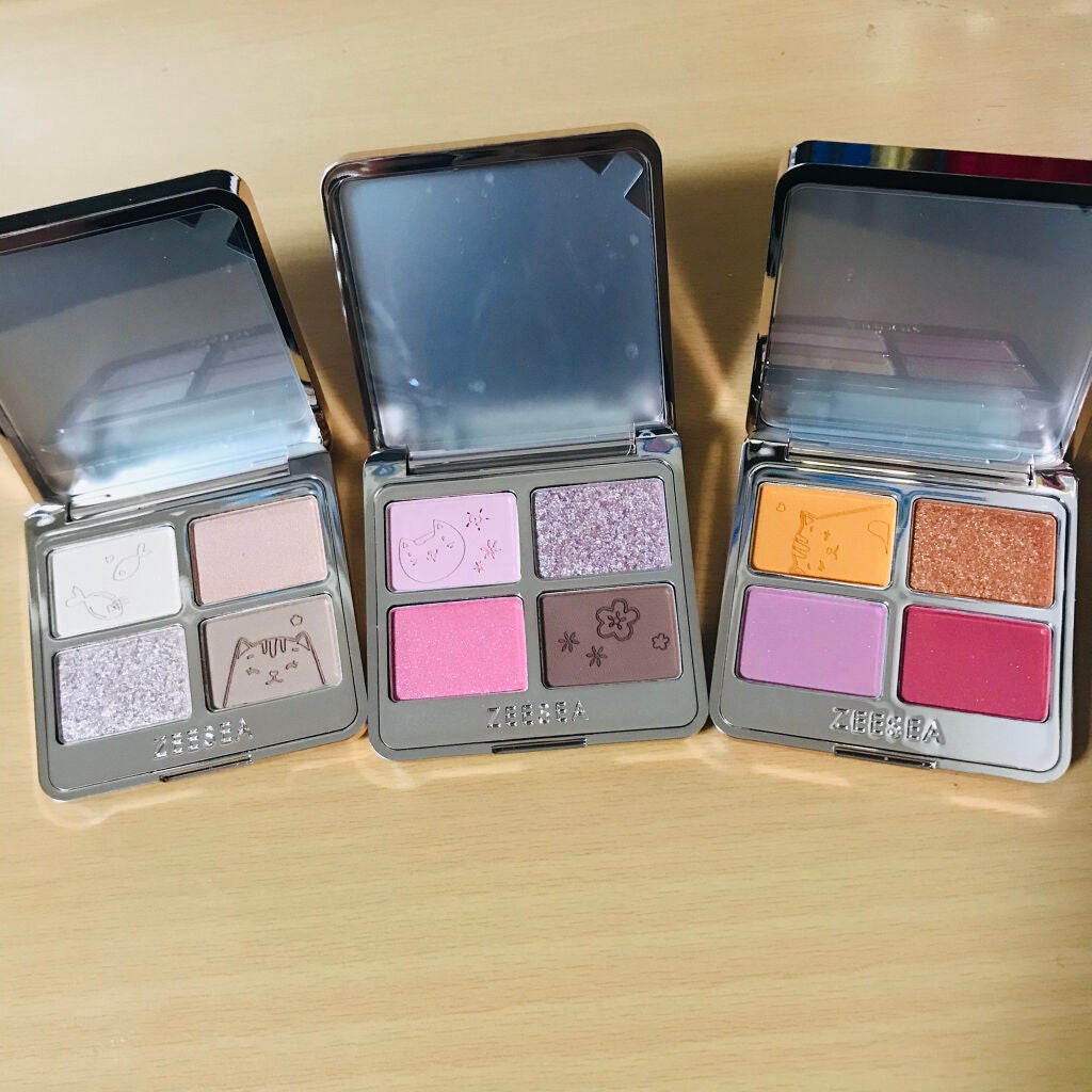 アニマルアイシャドウ(4シェード)/ZEESEA/アイシャドウパレットを使ったクチコミ(3枚目)