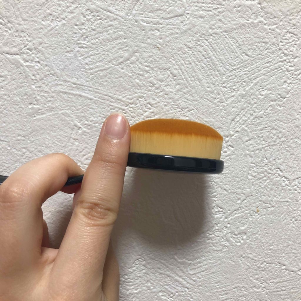 歯ブラシ型メイクブラシ/セリア/メイクブラシを使ったクチコミ(2枚目)