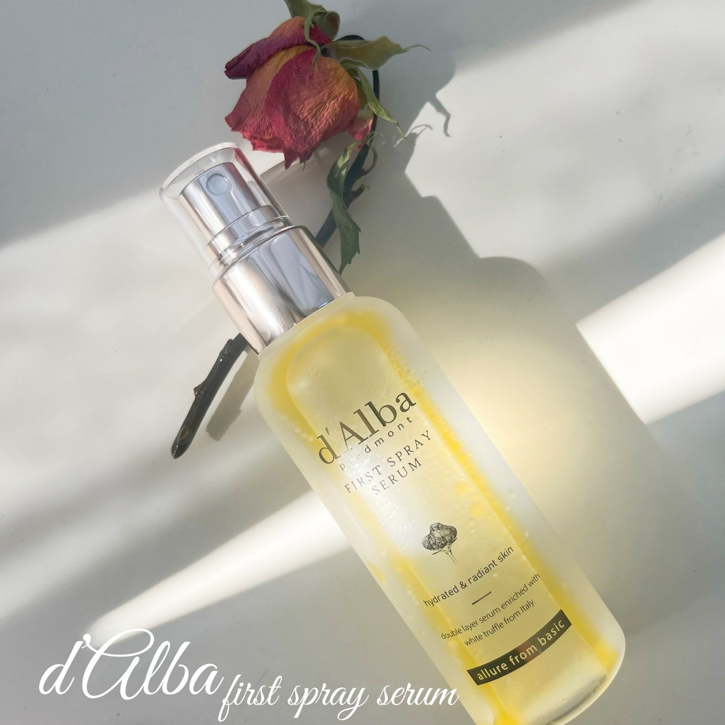 ダルバ ホワイトトリュフファーストスプレーセラム/ダルバ/ミスト状化粧水を使ったクチコミ(2枚目)