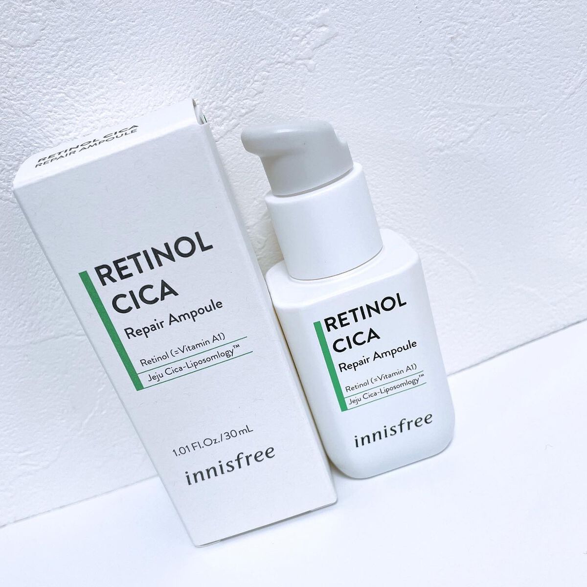 レチノール シカ リペア セラム/innisfree/美容液を使ったクチコミ(3枚目)