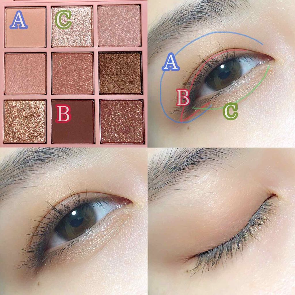 3CE 3CE マルチアイカラーパレットのクチコミ「先日スウォッチを投稿させていただいた
#3CE のオーバーテイクで
3パターンメイクしてみまし.....」（2枚目）