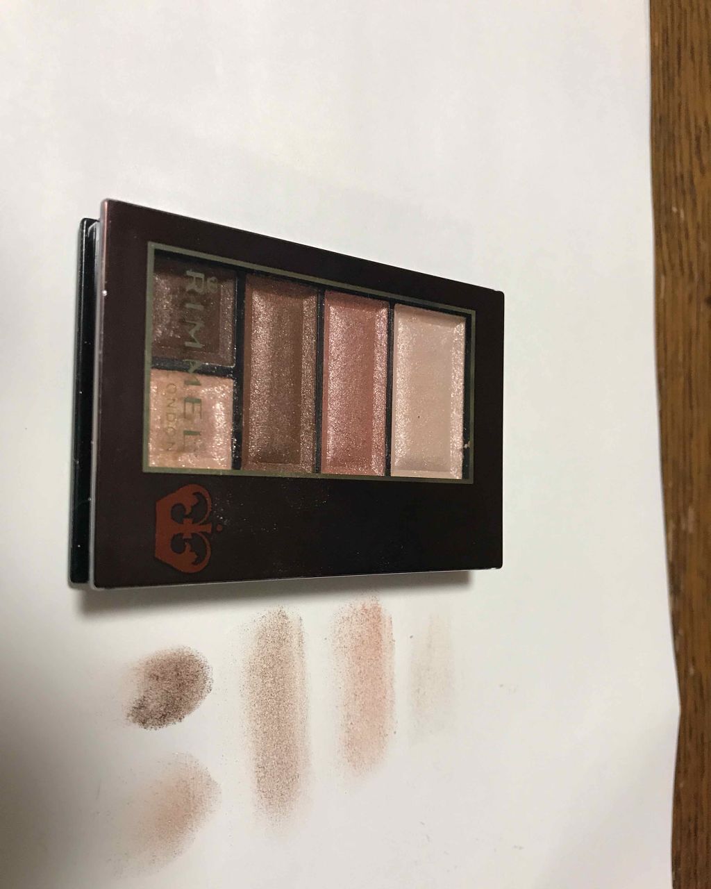 ショコラスウィート アイズ/リンメル ロンドン/アイシャドウパレットを使ったクチコミ（1枚目）