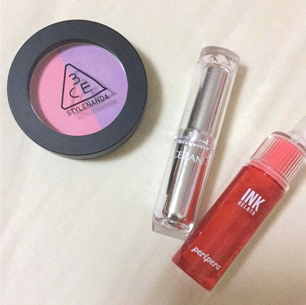 きょー on LIPS 「私のお気に入りコスメ❤︎3CEデュオカラーフェイスブラッシュ#..」(1枚目)