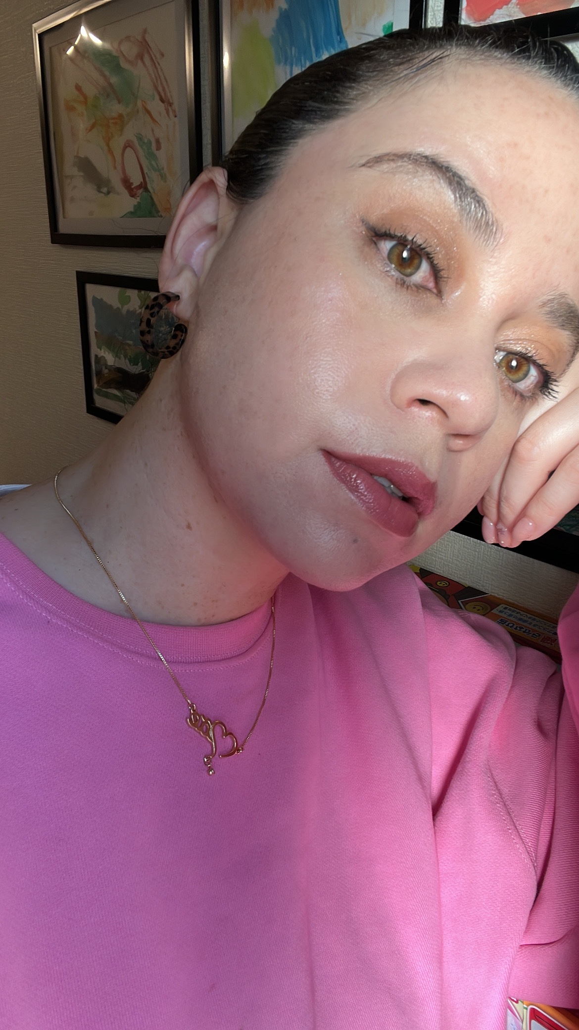 トゥルーディメンショングロウチーク/hince/パウダーチークを使ったクチコミ（2枚目）