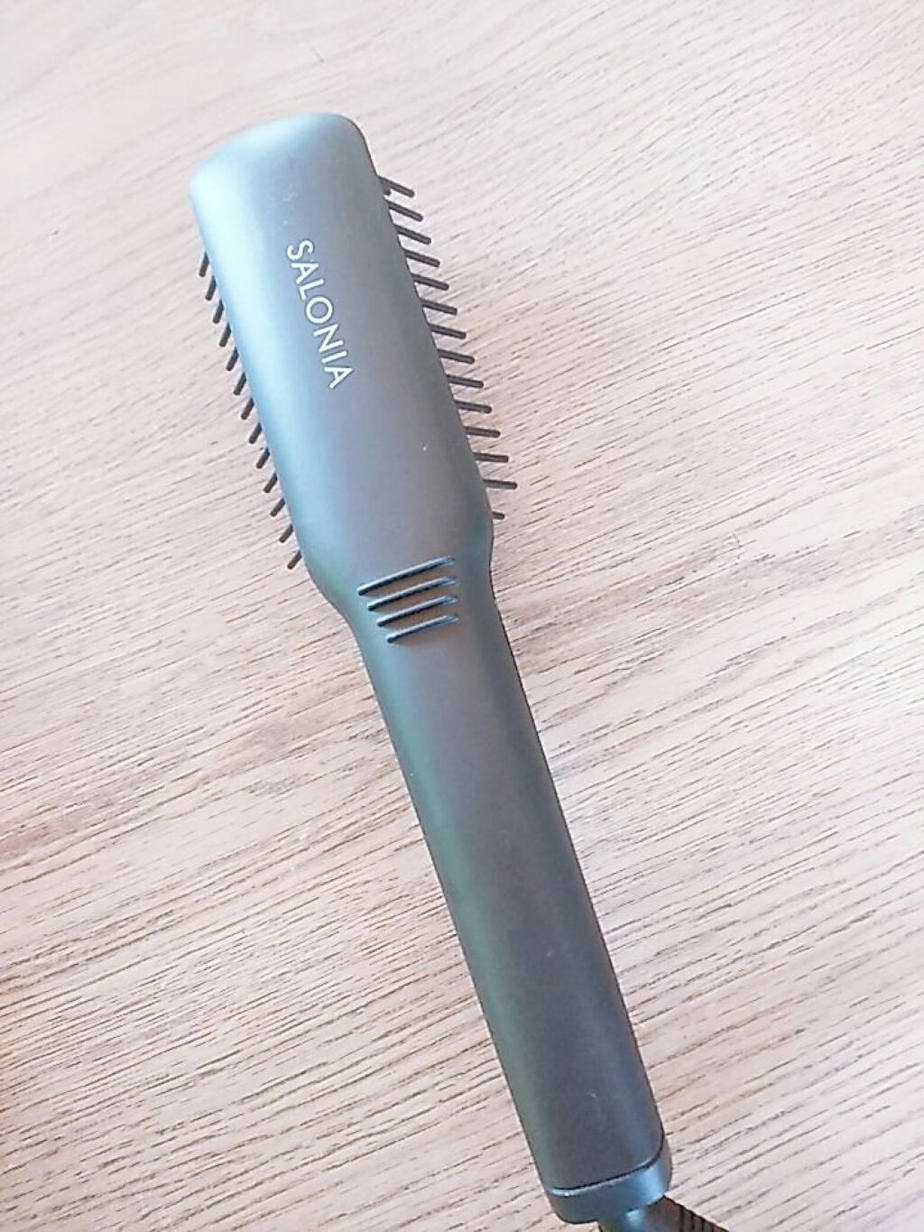 SALONIA ストレートヒートブラシ/SALONIA/ヒートブラシを使ったクチコミ（3枚目）
