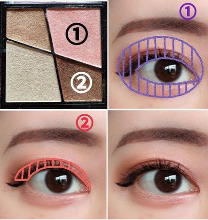 SKINFOOD TM Wサンクリームのクチコミ「\💖今日のメイク💖/
ということで、今回は、今日のメイクを、ご紹介します✨
ご興味のある方.....」(2枚目)