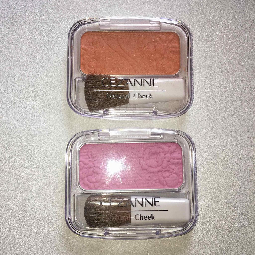 ナチュラル チークN/CEZANNE/パウダーチークを使ったクチコミ(1枚目)