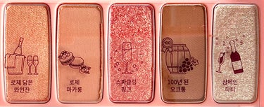 ETUDE プレイカラー アイシャドウのクチコミ「鏡付き10色アイシャドウパレット𓂃🫧‪


ETUDE
プレイカラー アイシャドウ ロゼワイン.....」（3枚目）