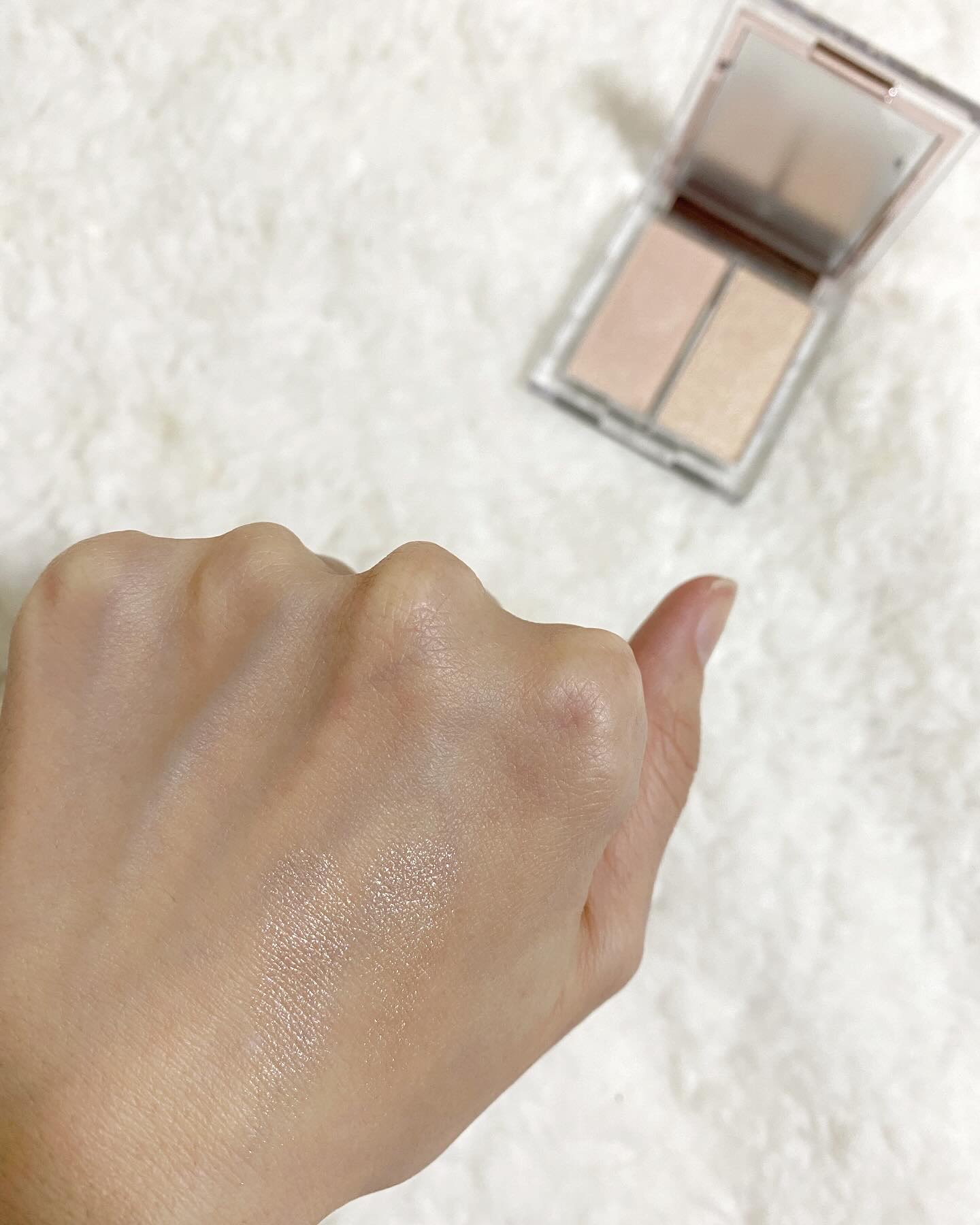 プリズムハイライターデュオ/CLIO/パウダーハイライトを使ったクチコミ（3枚目）