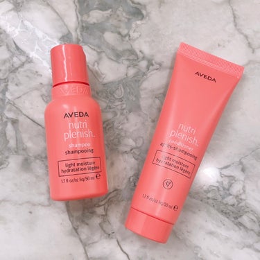 AVEDA ニュートリプレニッシュ シャンプー ライト／コンディショナー ライトのクチコミ「AVEDA
ニュートリプレニッシュ シャンプー ライト／コンディショナー ライト

トラベルサ.....」（1枚目）