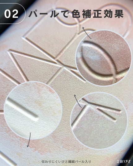 ライトリフレクティング プリズマティックパウダー/NARS/プレストパウダーを使ったクチコミ(3枚目)