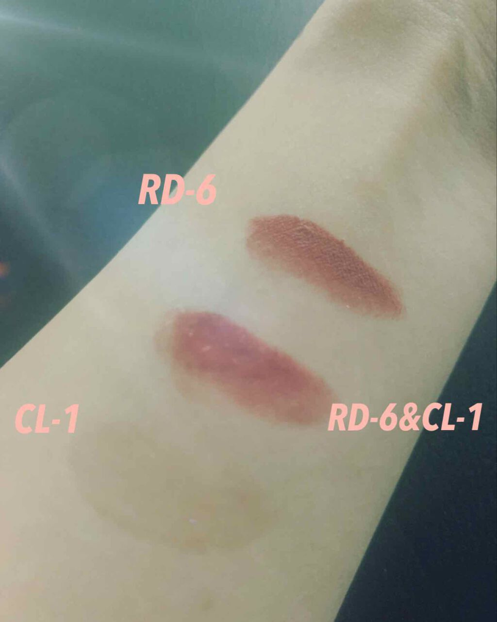 UR GLAM     MINI LIPSTICK ウォームレッド〈セミマット〉/U R GLAM/口紅を使ったクチコミ（2枚目）