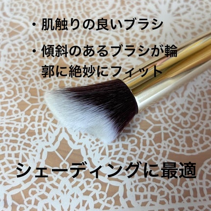 ロージーローザ コントアメイクアップブラシ のクチコミ「【ロージーローザ コントアメイクアップブラシ】
🌷商品説明
・なめらかな肌触りの極細毛を使.....」(2枚目)