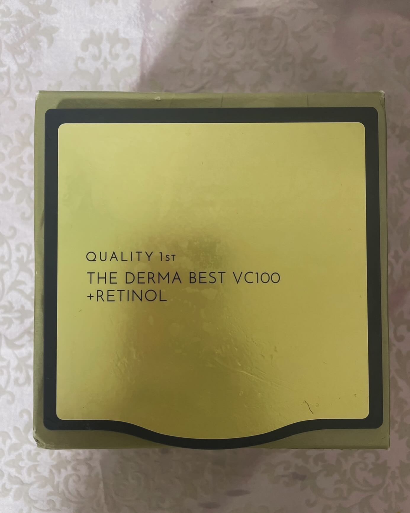 ザ・ダーマ ベストVC100プラスレチノール/クオリティファースト/シートマスク・パックを使ったクチコミ（1枚目）