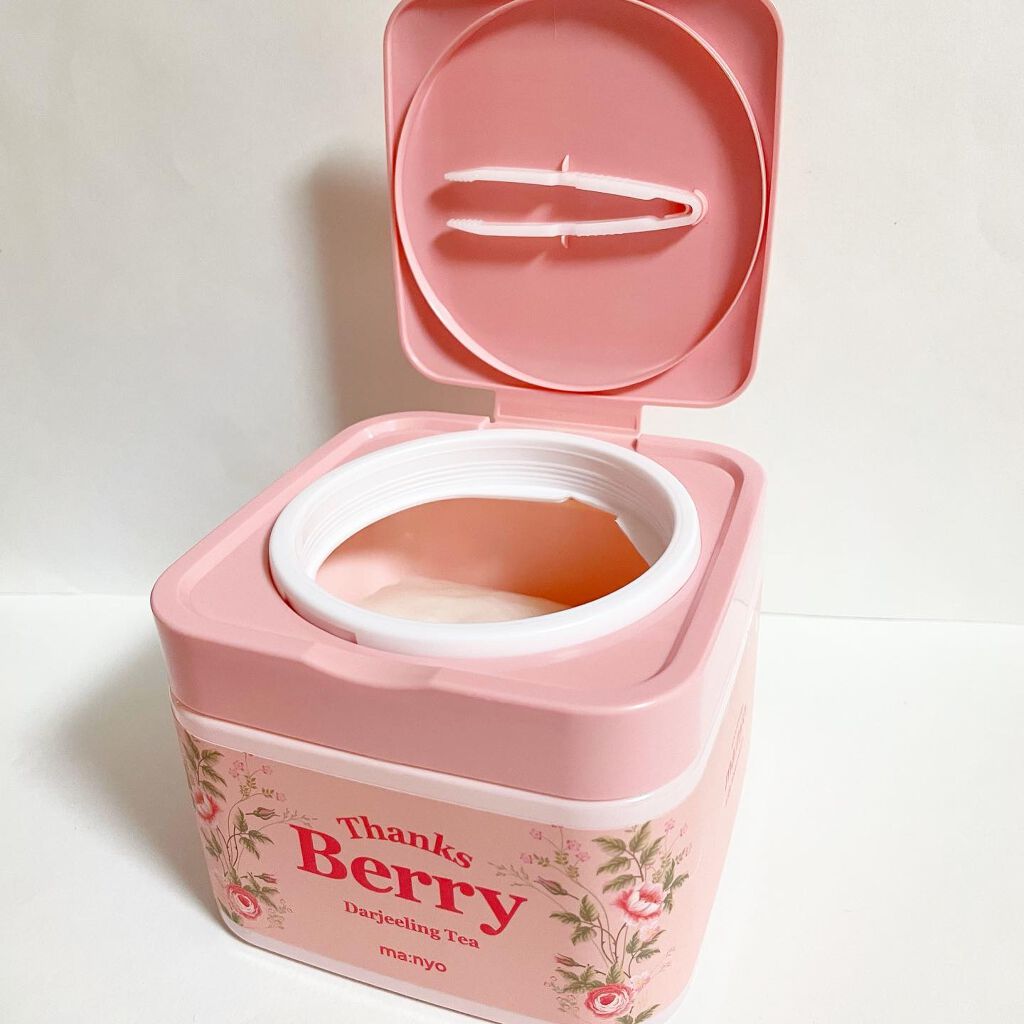 Thanks Berry ダージリンティー マスク/manyo/シートマスク・パックを使ったクチコミ（3枚目）