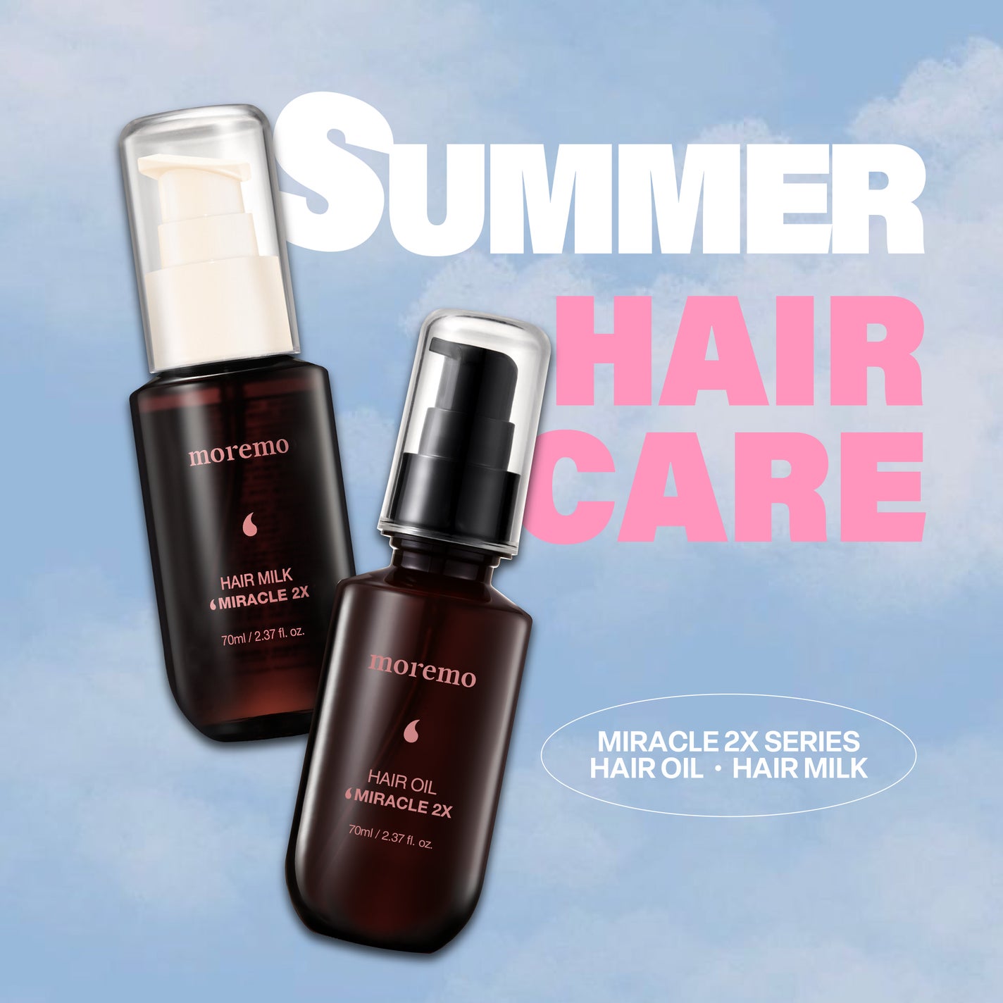 ヘアオイルミラクル2X/moremo/ヘアオイルを使ったクチコミ(1枚目)